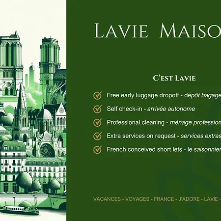Lavie Maison Avec Jardin 아파트 *